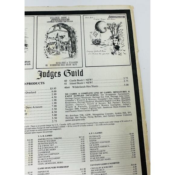 Judges Guild Campaign Hexagon System Dungeons & Dragons 1976 D&D - Picture 12 of 14